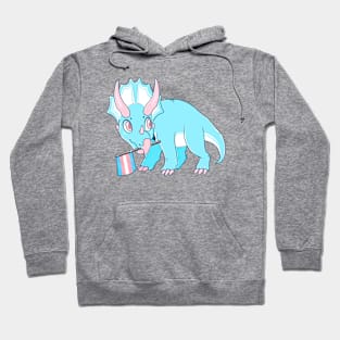 Transgender Triceratops Hoodie